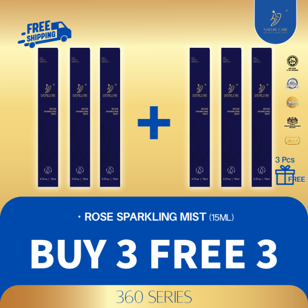 BUNDLE PROMO ROSE SPARKLING MIST 15ML (BUY 3 FREE ...