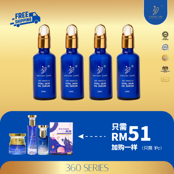 LABOUR DAY PROMO RM798 (Oil Serum 50ml 4pcs)