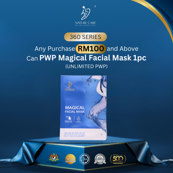 BUY RM100 & ABOVE, UNLIMITED PWP MAGICAL MASK